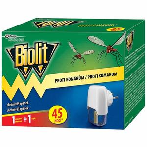 BIOLIT El. odparovač proti komárom 45 nocí 27 ml vyobraziť