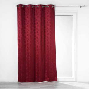 Vínový zatemňovací záves zo žakáru 140x260 cm Lunella – douceur d'intérieur vyobraziť