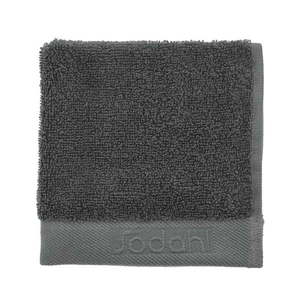 Tmavosivý froté bavlnený uterák 30x30 cm Comfort – Södahl vyobraziť