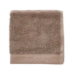 Hnedý froté bavlnený uterák 30x30 cm Comfort – Södahl vyobraziť