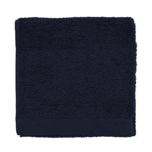 Tmavomodrý froté bavlnený uterák 40x60 cm Comfort – Södahl vyobraziť