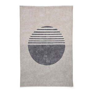 Sivý prateľný behúň s prímesou bavlny 60x170 cm Whisper – Think Rugs vyobraziť