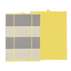 Bavlnené utierky v súprave 2 ks 50x70 cm Blocks – Södahl vyobraziť
