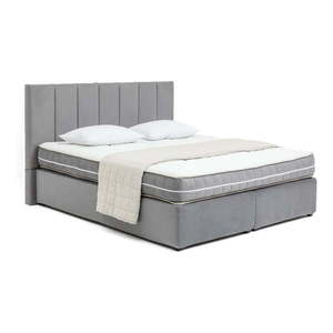 Sivá boxspring posteľ 180x200 cm Olia Bold Line – Bonami Selection vyobraziť