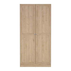 Šatníková skriňa v dekore duba v prírodnej farbe 99x200x62 cm Billund – Tvilum vyobraziť