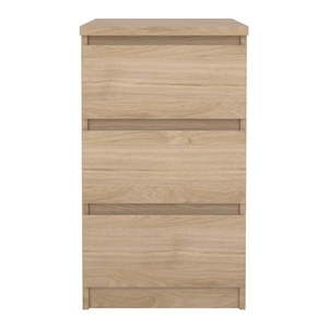 Komoda v dekore duba v prírodnej farbe 40x70x50 cm Naia – Tvilum vyobraziť