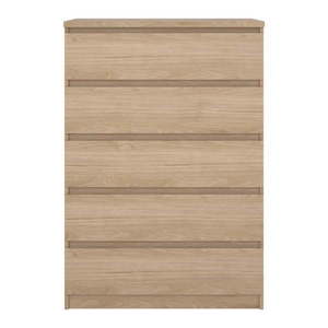 Komoda v dekore duba v prírodnej farbe 77x111x50 cm Naia – Tvilum vyobraziť