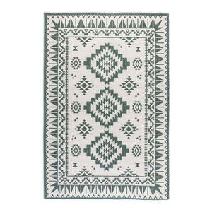 Krémovo-zelený vonkajší koberec 160x230 cm Gemini – Elle Decoration vyobraziť