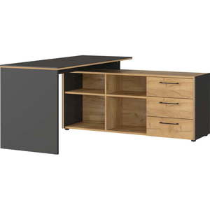 Rohový pracovný stôl 145x147 cm Podium – Germania vyobraziť