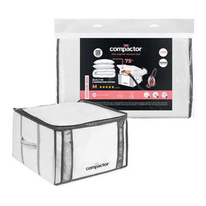 Vákuový/vystužený látkový úložný box na oblečenie 42x25x25 cm Life – Compactor vyobraziť