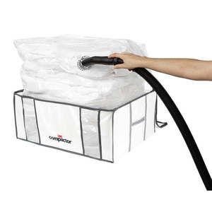 Vákuový/vystužený látkový úložný box na oblečenie 65x45x26, 5 cm Life – Compactor vyobraziť