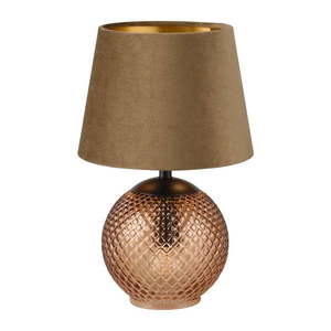 Stolová lampa v bronzovej farbe (výška 29 cm) Jonna – Trio vyobraziť