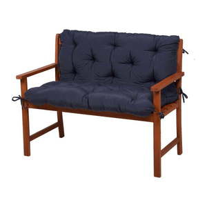 Tmavomodré záhradné sedáky v súprave 2 ks - na lavicu 50x100 cm Selby – Sun Garden vyobraziť