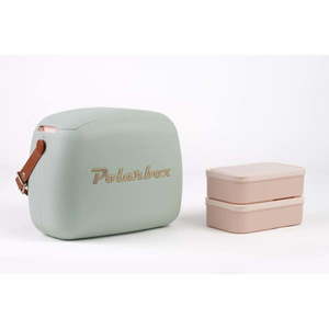 Chladiaci box sivozelený 6 l Classic Gold – Polarbox vyobraziť