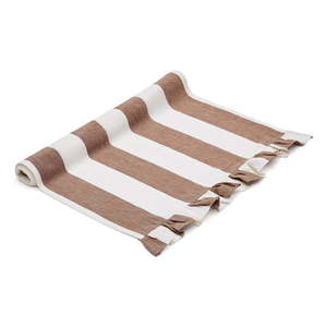 Behúň na stôl s prímesou ľanu 50x150 cm Maura – Kave Home vyobraziť