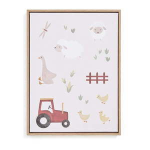 Detský obrázok 30x40 cm Pecky – Kave Home vyobraziť