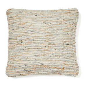 Obliečka na vankúš s prímesou vlny 45x45 cm Selise – Kave Home vyobraziť