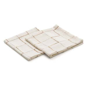 Textilné obrúsky v súprave 2 ks 45x45 cm Ersen – Kave Home vyobraziť