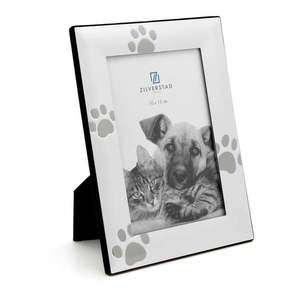 Kovový stojací rámček v striebornej farbe 16x17 cm Paws – Zilverstad vyobraziť