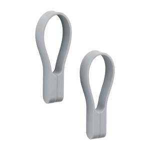Svetlosivé silikónové pútko 2 ks Loop – Zone vyobraziť