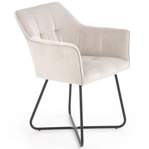 Stolička K377 Velvet/Kov Bez vyobraziť