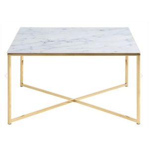 Konferenčný Stolík Sklo/kov Š: 80cm vyobraziť