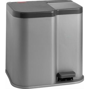 CURVER Odpadkový kôš DUO 15l + 6l | strieborná vyobraziť