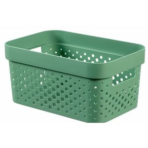CURVER Úložný box INFINITY DOTS 4, 5l recyklovaný plast | zelená vyobraziť