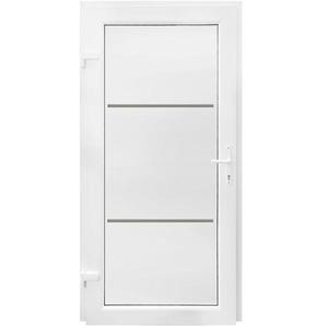 Dvere vchodové Split D35 98x198x7 90Ľ biele vyobraziť