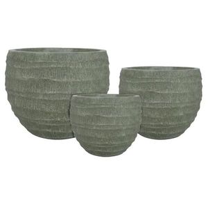 Kvetináč LT14555-3S 50x50x38 zelený P162 vyobraziť
