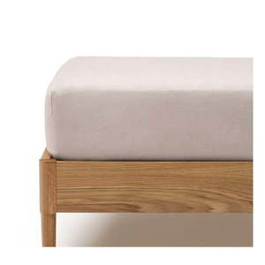 Napínacia bavlnená plachta taupe 150x200 cm Simmel – Kave Home vyobraziť