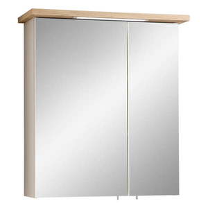 Krémová/v prírodnej farbe kúpeľňová skrinka v dekore duba 60x72 cm Quickset 966 – Pelipal vyobraziť