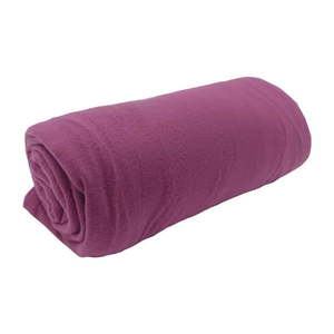 Fialová fleecová deka 150x200 cm Plain – JAHU collections vyobraziť