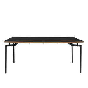 Čierny jedálenský stôl 90x180 cm Alto – Støraa vyobraziť