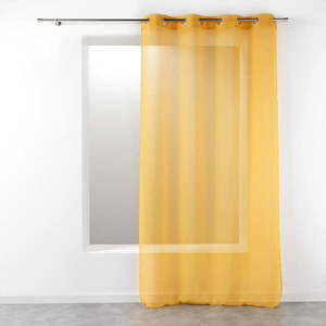 Žltá záclona 140x280 cm Telma – douceur d'intérieur vyobraziť