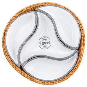 Misky v košíku Sweet Home 23 cm 60337092 vyobraziť