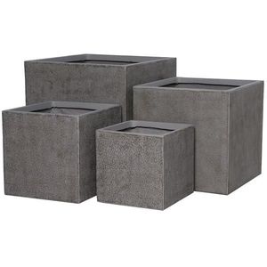 Kvetináč LT24948-BCDE 30x30x30 P300 káva vyobraziť