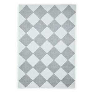 Prateľný koberec v bielej a svetlosivej farbe 200x290 cm Lyna Cream&Grey – Think Rugs vyobraziť