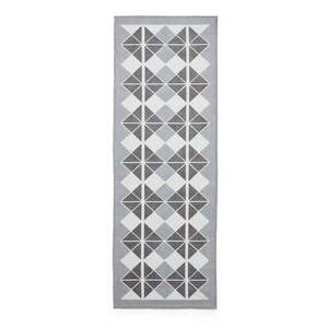 Sivý prateľný behúň 76x230 cm Victoria Dark – Think Rugs vyobraziť