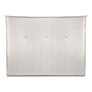 Krémovobiele čelo postele 160x120 cm Monica – Milo Casa vyobraziť