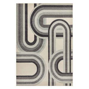 Sivo-béžový koberec 200x290 cm Nova Retro Grey – Asiatic Carpets vyobraziť