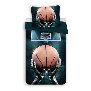 Bavlnené detské obliečky na jednolôžko 140x200 cm Basketball – Jerry Fabrics vyobraziť