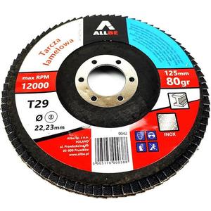 Lamelový brúsny kotúč na kov 125 mm P80 vyobraziť