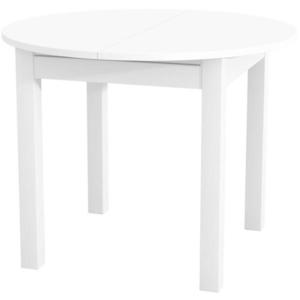 Skladací stôl Aurora 96/126x96cm biela vyobraziť