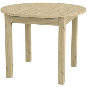 Skladací stôl Aurora 96/126x96cm dub artisan vyobraziť