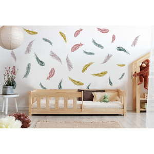 Detská posteľ z borovicového dreva v prírodnej farbe 90x190 cm Mila CP – Adeko vyobraziť