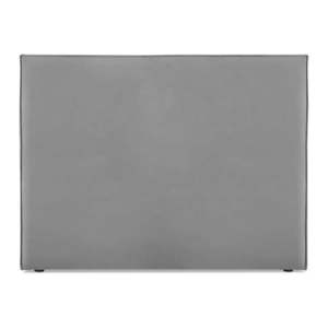 Sivé čelo postele 160x120 cm Natalia – Milo Casa vyobraziť
