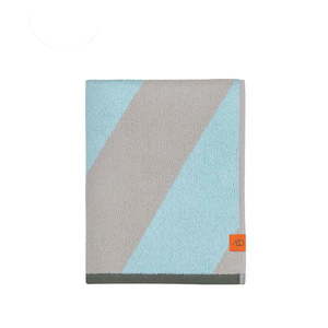 Froté uteráky z bio bavlny v mentolovej farbe v súprave 2 ks 40x55 cm Diagonal – Mette Ditmer Denmark vyobraziť