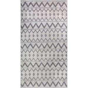 Sivý prateľný behúň 80x200 cm Zig Zag – Vitaus vyobraziť