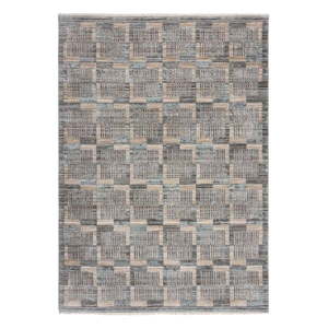 Sivo-béžový koberec 120x170 cm Evelyn Blocks – Flair Rugs vyobraziť